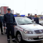 Коллектив сотрудников РОКТД г. Жлобина филиала Транспортной инспекции по Гомельской области